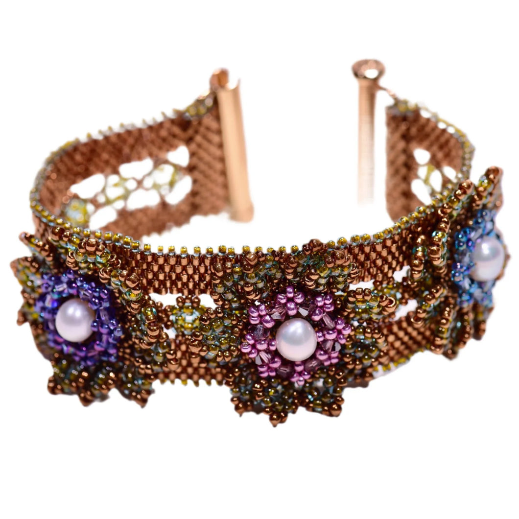 Waltz of the Flowers Bracelet<BR> Cynthia Rutledge<BR>Sunday, September 13th - ZOOM